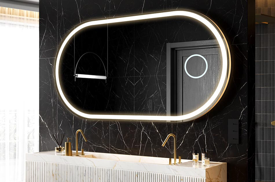 Emlékszel, hányszor álltál már a tükör előtt, hogy megpróbáld megrajzolni a tökéletes vonalat a szemhéjadon? Megvan a válasz! A LED-es fürdőszobatükörbe integrált 3-szoros nagyító tükörrel a sminked mindig tökéletes lesz! Ez a kis szerkentyű gyorsan és hatékonyan megoldja a reggeli bőrápolási problémákat.