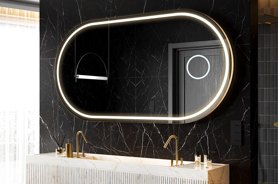Emlékszel, hányszor álltál már a tükör előtt, hogy megpróbáld megrajzolni a tökéletes vonalat a szemhéjadon? Megvan a válasz! A LED-es fürdőszobatükörbe integrált 3-szoros nagyító tükörrel a sminked mindig tökéletes lesz! Ez a kis szerkentyű gyorsan és hatékonyan megoldja a reggeli bőrápolási problémákat.