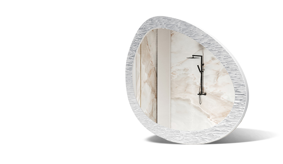 Fémkeretes tükör. A modern elegancia szimbóluma