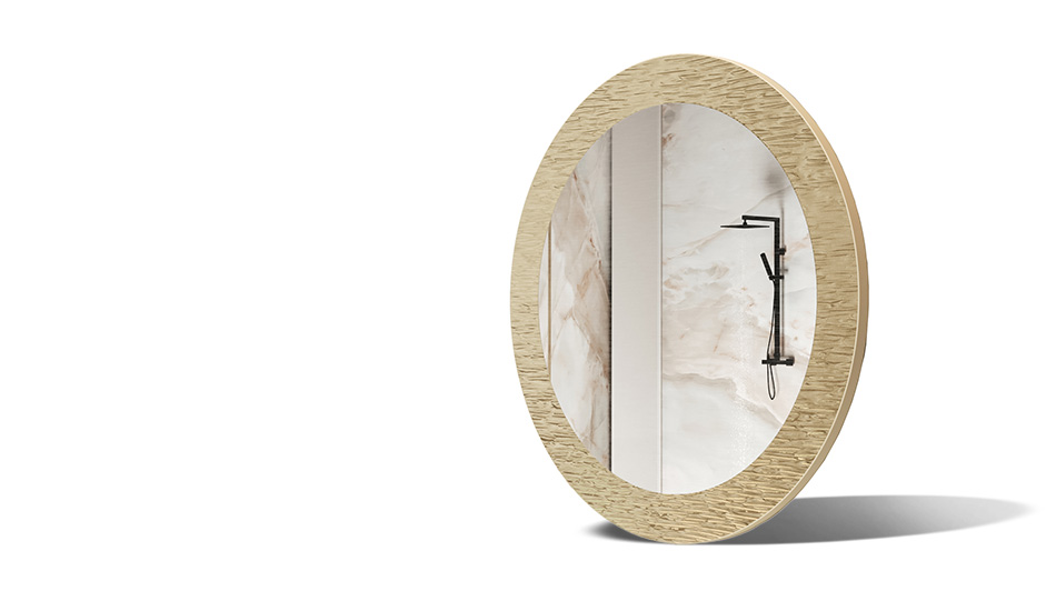 Fémkeretes tükör. A modern elegancia szimbóluma