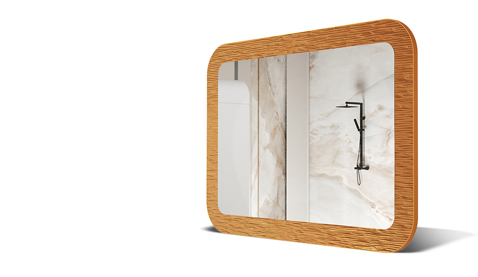 Fémkeretes tükör. A modern elegancia szimbóluma