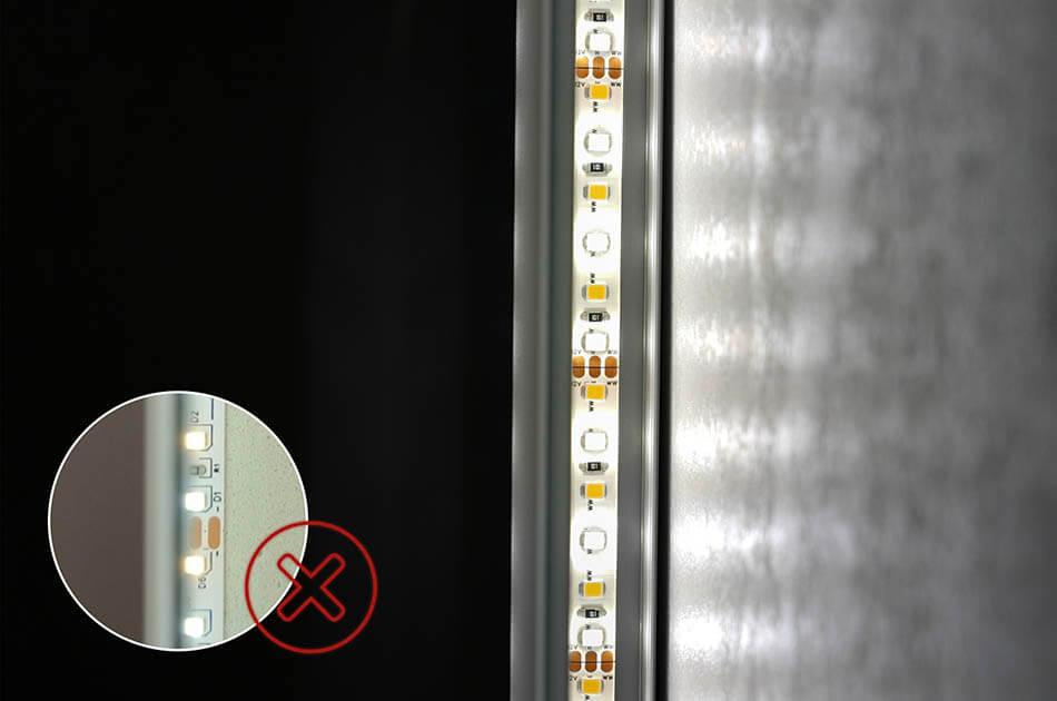 Megnövelt LED-mennyiség