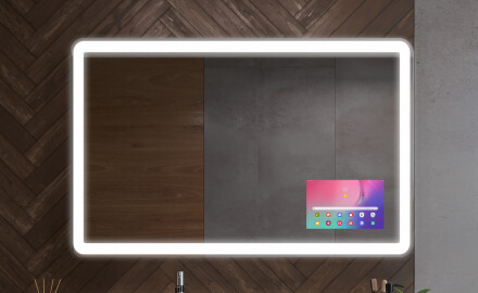 Lekerekített tükrök díszes fedéllel