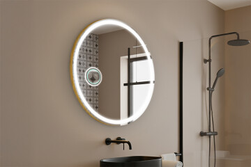 Tükrök díszes keretben