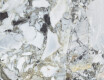 120x280-as nagyméretű, fehér márvány mintázatú, arany erezetű, matt felületű porcelánlap A4H1116 Bellezza Bianca