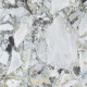 120x280-as nagyméretű, fehér márvány mintázatú, arany erezetű, matt felületű porcelánlap A4H1116 Bellezza Bianca #4
