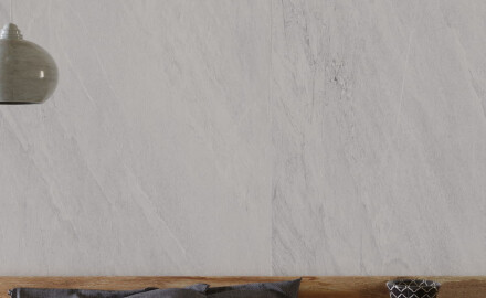 Mázas padlólap, 120x280 cm, világosszürke, kőhatású, matt, A4H1125 Agathos White