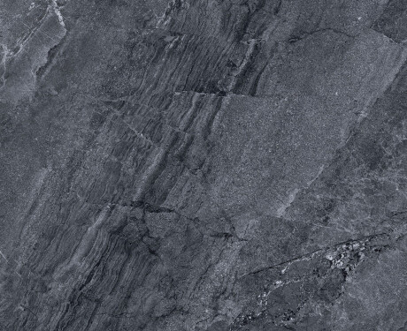 Mázas padlólap, 120x120 cm, antracit színű, kőhatású, matt felületű, A4H1138 Agathos Anthracite