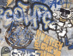 Mázas padlólap, 120x280 cm, matt szürke, rektifikált, A4H248 City Graffiti Grey