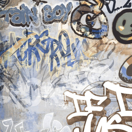 Mázas padlólap, 120x280 cm, matt szürke, rektifikált, A4H248 City Graffiti Grey #3