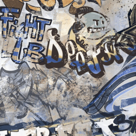 Mázas padlólap, 120x280 cm, matt szürke, rektifikált, A4H248 City Graffiti Grey #5