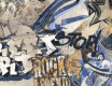 Mázas, nagyformátumú padlólap, 120x280 cm, bézs, matt, rektifikált, A4H255 City Graffiti Beige