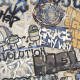 Mázas, nagyformátumú padlólap, 120x280 cm, bézs, matt, rektifikált, A4H255 City Graffiti Beige #6