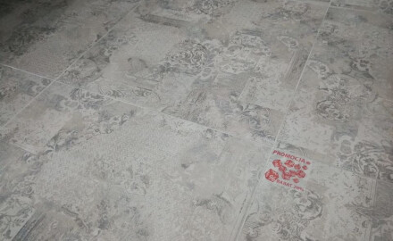 60x60-as padlólap, Carpet Grigio, matt, rektifikált, A4H34 Patchwork