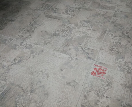 60x60-as padlólap, Carpet Grigio, matt, rektifikált, A4H34 Patchwork