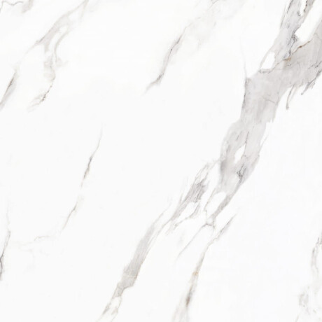 Nagyformátumú 120x280-as fehér márvány mintázatú, szürke erezetű, fényes felületű A4H462 Calacatta porcelánlap #5