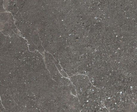 Érdes mintázatú kőporcelán padlólap, 100x100, matt, sötét szürke, A4H507 Volterra Stone