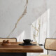 Nagyformátumú 120x280-as márványhatású, meleg árnyalatú erezetű, matt felületű A4H632 Dubai Gold porcelánlap #1