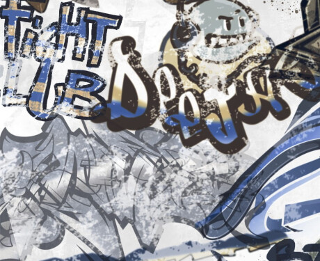 Mázas padlólap, 120x280 cm, matt szürke, rektifikált, A4H640 City Graffiti White