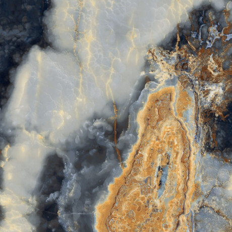 120x280-as nagyméretű porcelánlap, mélykék márványminta, erezettel, fényes felületű, A4H674 Eterno Blu #1