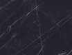 120x280-as nagyméretű, fekete márvány mintázatú, fehér erezetű, matt felületű porcelánlap A4H688 Markina Black