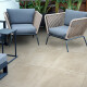 Nagyformátumú porcelánlap 120x280, matt bézs beton A4H753 Louft Cream #4