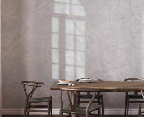 Nagyformátumú 120x280-as márványmintás, erezetes, fényes felületű A4H800 Omani Pearl porcelánlap