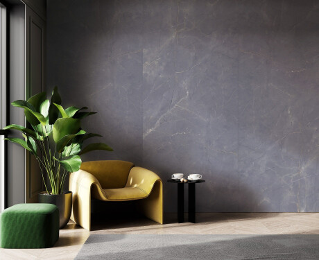 Nagyformátumú 120x280-as márványmintás, erezetes, fényes felületű porcelánlap A4H808 Omani Cool