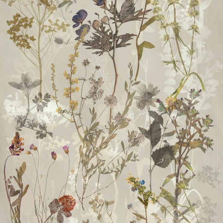 60x120 cm-es szürke, virágmintás, matt falburkoló csempe A4H919 Glame #1