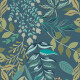 60x120 cm-es kék, növénymintás, matt falicsempe A4H924 Majorele #4