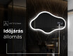 LED Fürdőszobai Tükör Irreguláris Formával C222 #6