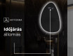 LED Fürdőszobai Tükör Irreguláris Formával D221 #6