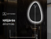 LED Fürdőszobai Tükör Irreguláris Formával B222 #8