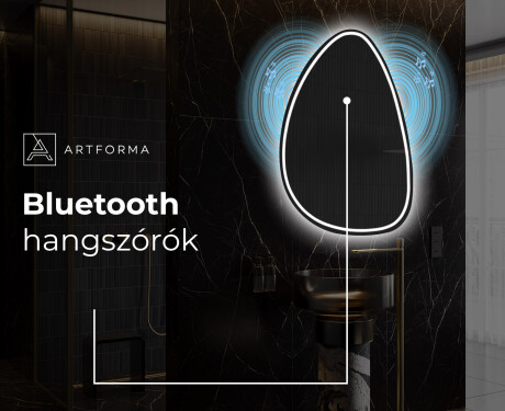 LED Fürdőszobai Tükör Irreguláris Formával B223 #6