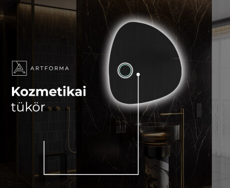LED Fürdőszobai Tükör Irreguláris Formával EG221 #5