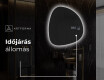 LED Fürdőszobai Tükör Irreguláris Formával EG221 #7