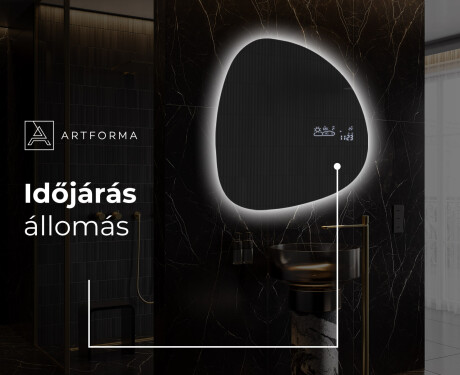 LED Fürdőszobai Tükör Irreguláris Formával EG221 #7