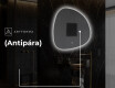 LED Fürdőszobai Tükör Irreguláris Formával EG221 #9