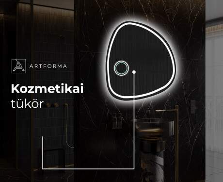 LED Fürdőszobai Tükör Irreguláris Formával EG223 #5