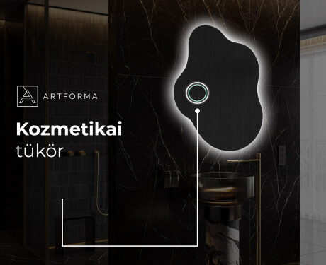 LED Fürdőszobai Tükör Irreguláris Formával EM221 #5