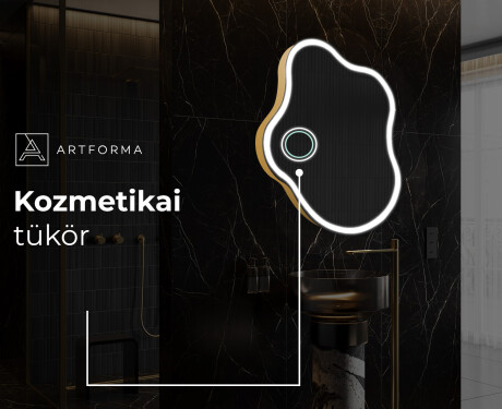 LED Fürdőszobai Tükör Irreguláris Formával EM222 #6