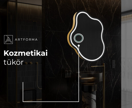 LED Fürdőszobai Tükör Irreguláris Formával EM223 #6