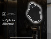 LED Fürdőszobai Tükör Irreguláris Formával EM223 #9