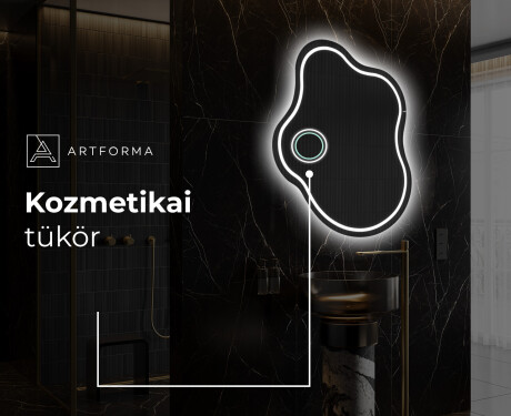 LED Fürdőszobai Tükör Irreguláris Formával EM223 #5