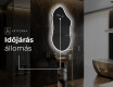LED Fürdőszobai Tükör Irreguláris Formával F222 #6