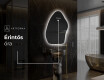 LED Fürdőszobai Tükör Irreguláris Formával G221 #7