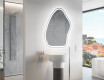LED Fürdőszobai Tükör Irreguláris Formával G222