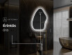LED Fürdőszobai Tükör Irreguláris Formával G222 #8