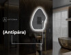 LED Fürdőszobai Tükör Irreguláris Formával G222 #8
