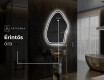 LED Fürdőszobai Tükör Irreguláris Formával G223 #8
